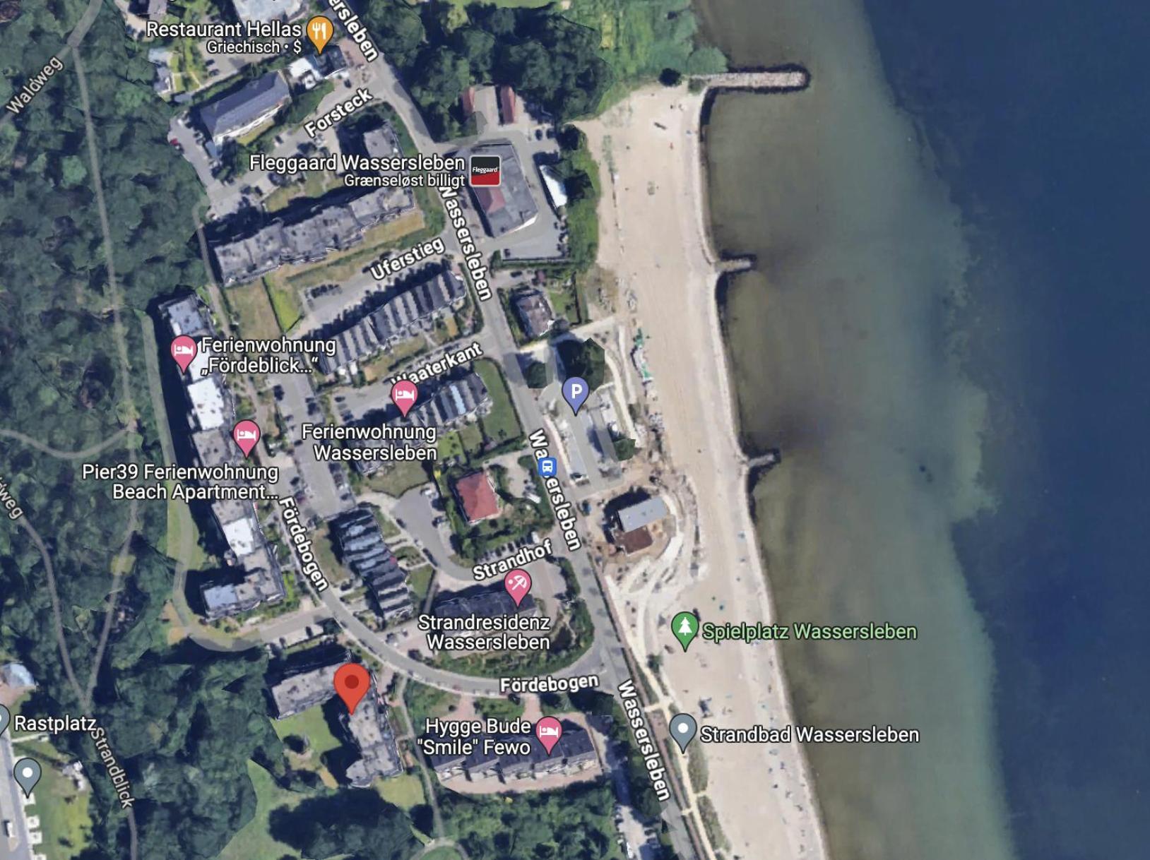 Koje Seaside Apartment Harrislee Bagian luar foto